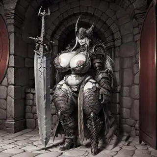 Undead Busty Knight