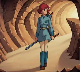 Nausicaa ナウシカ (Nausicaa of the Valley of the Wind 風の谷のナウシカ) [Pony]