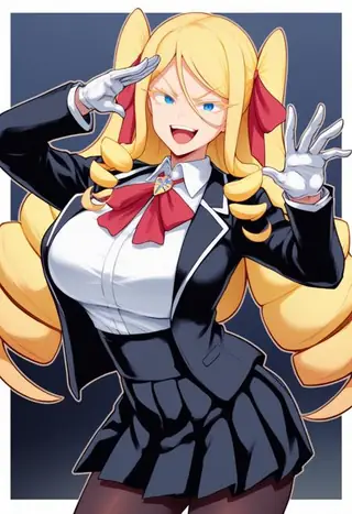 Nanako von Meinsfelt/ナナコ・フォン・マインフェルト (JK Taimabu by Fan no Hitori) SDXL LoRA [Pony]