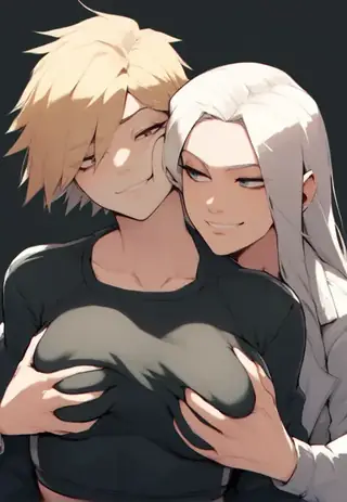 Clothed Breast Grab