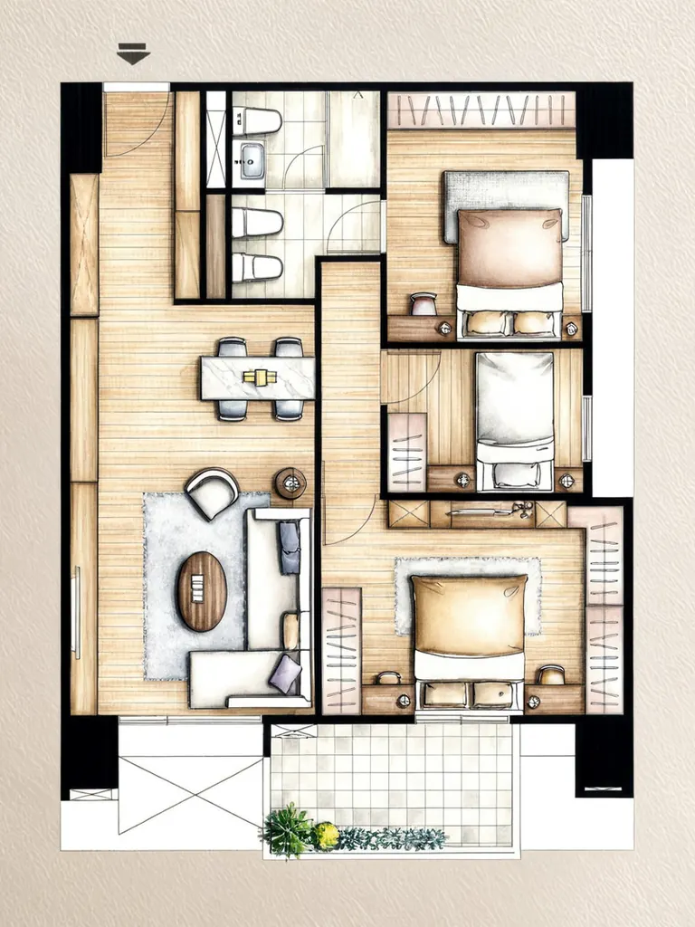Voorbeeldrender 3