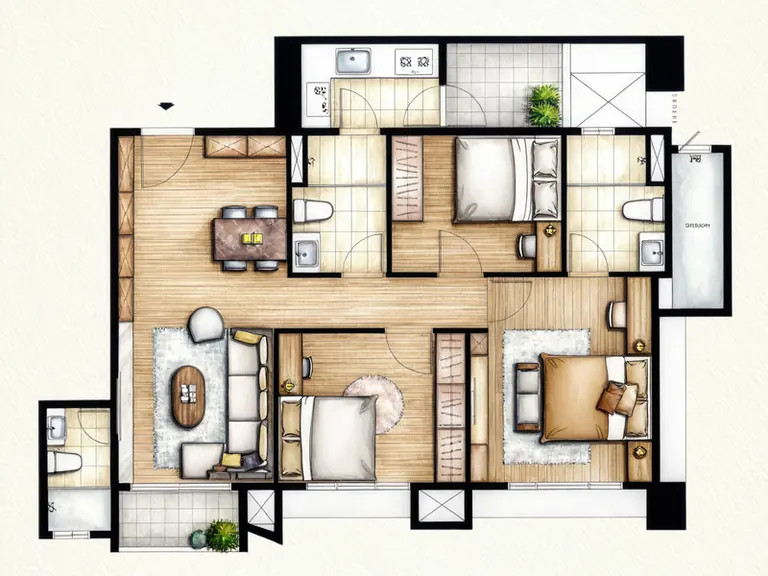 Voorbeeldrender 6