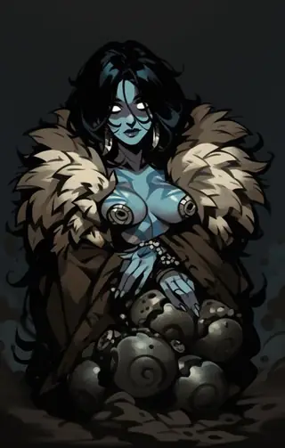 darkest dungeon style