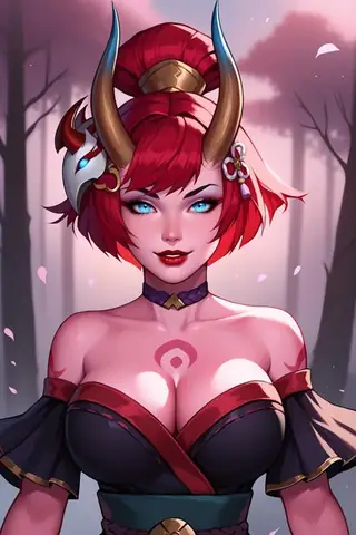 Blood Moon Evelynn (League of Legends) Comission LoRA PonyXL [NSFW Support]