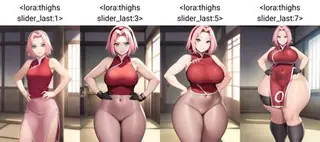 thighs slider