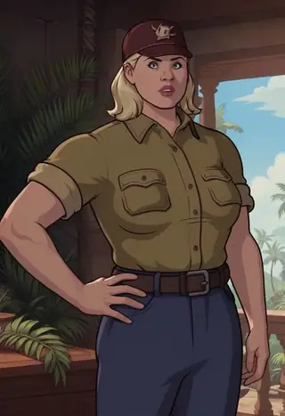 Pam Poovey (Archer) Illust/pony