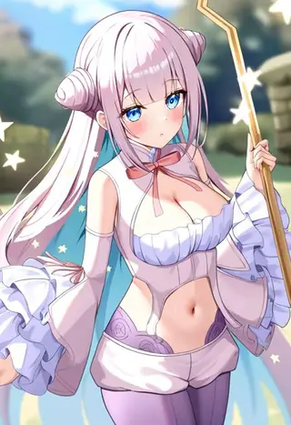 Character：深森白夜 《魔法少女与恶曾是敌人》【WAI NSFW illustrious SDXL 7.0】