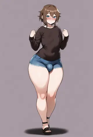 Curvy Femboy Otoko no ko Concept IllustriousXL LORA
