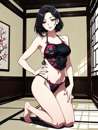 Chinese Lingerie 肚兜 Dudou (Illustrious) by EDG