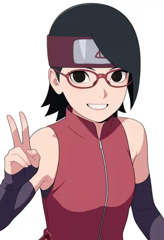 Sarada Uchiha Academy / Genin Boruto: Naruto Next Generations IllustriousXL Noob LORA