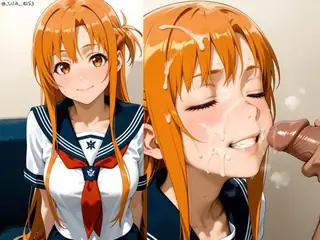before and after cum