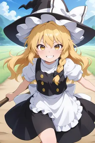 Marisa Kirisame (Touhou Project) 霧雨魔理沙 (東方)
