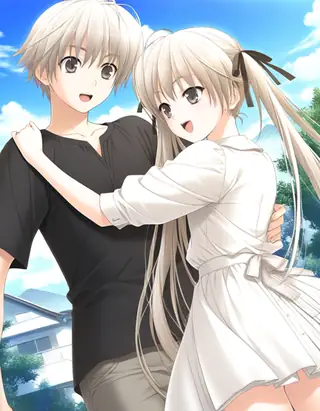 春日野穹/春日野悠 kasugano sora/kasugano haruka ヨスガノソラ (Yosuga no sora/Haruka na sora) illustrious