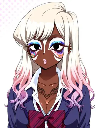 Concept: Manba (Gyaru/Ganguro/Yamanba)