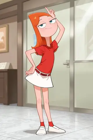 Candace Flynn Phineas and Ferb (Illustrious XL)