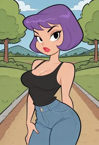Sexy Retro Cartoon 2 a.m. Style Illustrious v1.0