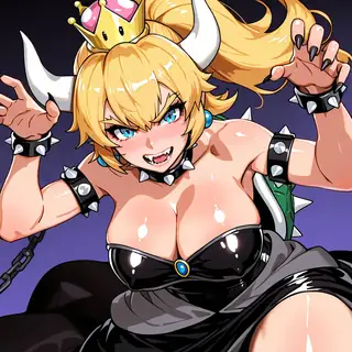 Bowsette [Fan Art] (Super Mario) LoRA Illustrious [NSFW Support]