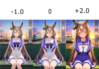 Saturation Control for illustrious, NoobAI