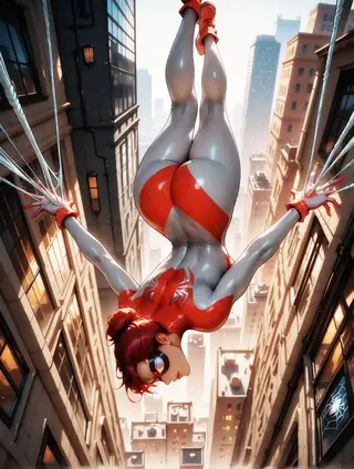 Pony & Illustrious | Spinneret | Mary Jane as Spider Woman | Marvel Comics