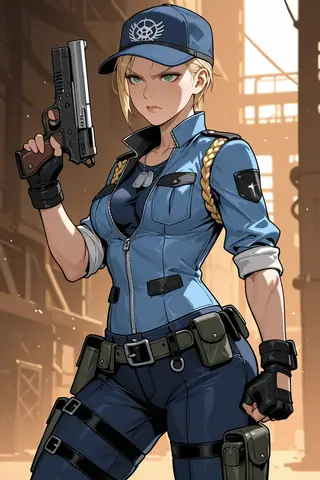 Sonya Blade from Mortal Kombat 5 Outfits | Illustrious v1.0 Illustrious