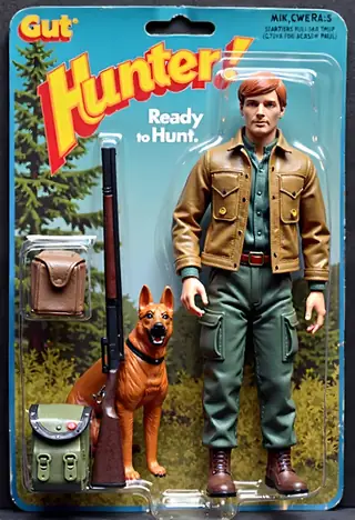 VINTAGE BLISTER HEROES – 80s Action Figure Style