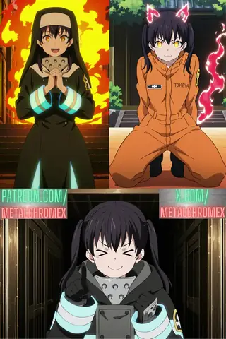 Tamaki Kotatsu (Fire Force, seasons 1 3, cour 1) Commission!