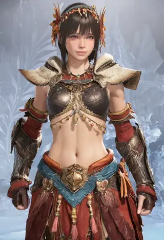 Monster Hunter Wilds 3D Style