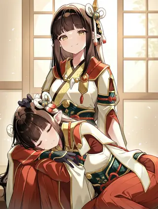 Monster Hunter (Rise) Hinoa and Minoto (ヒノエ & ミノト)
