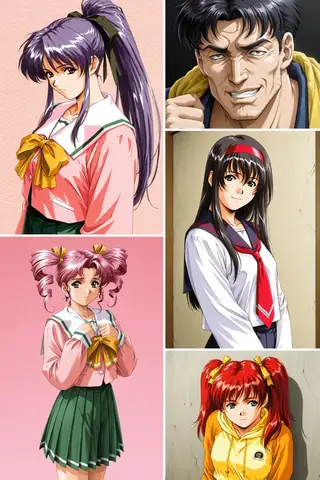 [Anima & IL] 18 in 1，Hidero Horibe/堀部秀郎，《Shuusaku》/《臭作》，《Kisaku》/《鬼作》 Artist Style