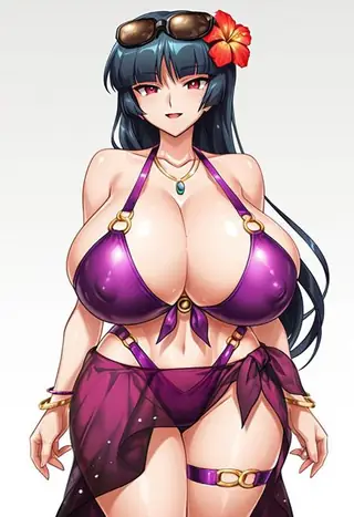 Summer Almighty Igawa Asagi Costume Action Taimanin [ Illustrious / Pony ]