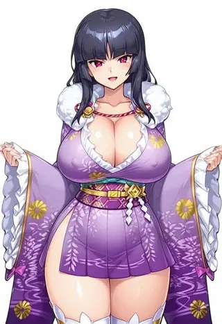 New Year Kirara Onisaki Kirara Costume Action Taimanin [ Illustrious / Pony ]