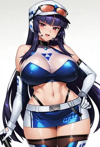 Racing Queen Murasaki Costume Action Taimanin [ Illustrious ]