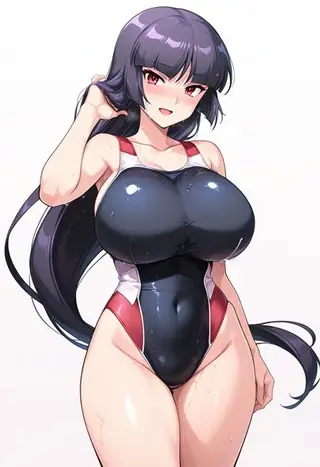 Competition Swimsuit Shinohara Katsumi Model 2 Spocon! Sports Wear Complex [ Illustrious / Pony ]