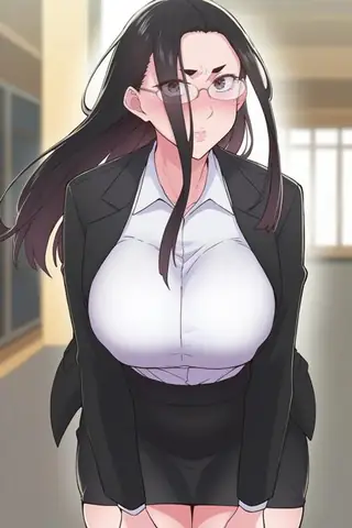 Glasses Woman 眼镜女 안경녀 | Tremors 下一颤性福 떨다