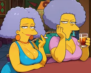Selma/Patty Bouvier (The Simpsons) Illustrious (V1)