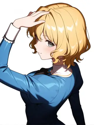 【Illustrious】青デルモ キャサリン アイカ (Blue Delmo Catherine) (AIKa)