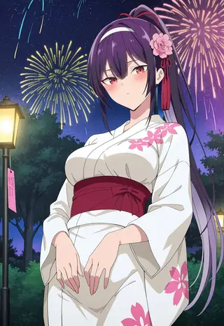 (Illustrious, Pony) Haite Kudasai, Takamine san Takane Takamine