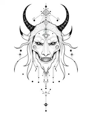 DP Tattoo Sketch Minimal Line art SDXL & Flux & Illustrious