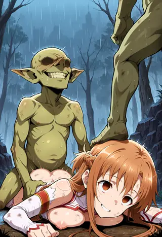 Spitroast/Foot on head | Group sex/Sex pose | Concept version | Anima/Illustrious/NoobAI