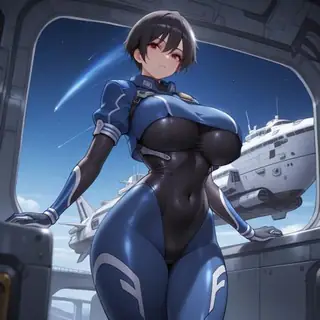 Senpai(Creature reaction inside the ship 2)