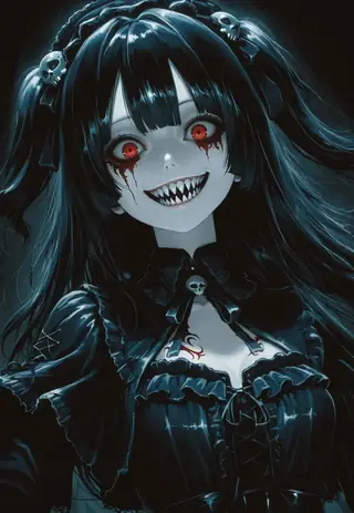 Horror anime style | theme v2.0 illustrious