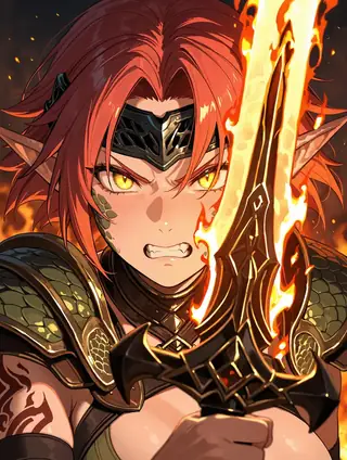 Unholy Desire Mix Crimson Seduction (NoobAI)