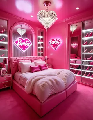 Barbie bedroom