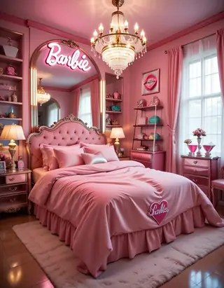 Barbie bedroom pony