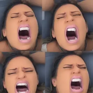 Face of pain
