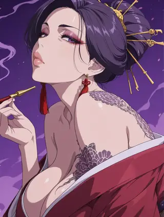 Diving Illustrious Flat Anime Paradigm Shift Mature+VAE
