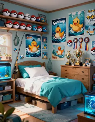bedroom of Misty pony