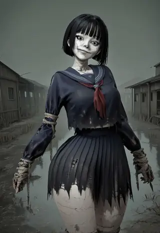 Silent Hill F Ayakakashi scarecrow