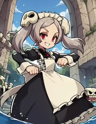 Marie Korbel (マリー・コーベル) Skullgirls (Sukarugaruzu) (スカルガールズ) COMMISSION