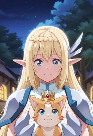 Aria | Beheneko The Elf Girl's Cat is Secretly an S Ranked Monster | Ｓランクモンスターの《ベヒーモス》だけど、猫と間違われてエルフ娘の騎士ペットとして暮らしてます